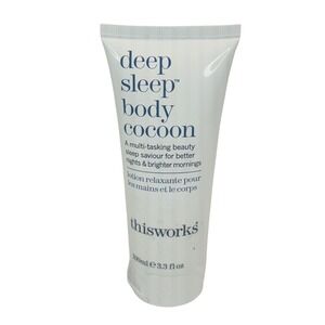 Thisworks Deep Sleep Body Cocoon Relaxing Lotion 100ml 3.3 oz Lavender Vetiver